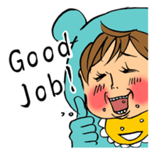 Bothering Rabbit and Scary Bear sticker #8539584