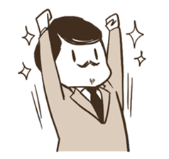 Hataraku Ojisan sticker #8539717