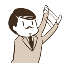 Hataraku Ojisan sticker #8539718