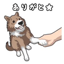 Comical dog sticker sticker #8539852