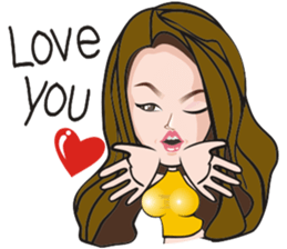 Mookie (crazy girl) sticker #8540035