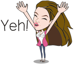 Mookie (crazy girl) sticker #8540036