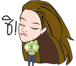 Mookie (crazy girl) sticker #8540046