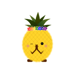 Diet life of Pine-chan sticker #8540349