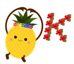 Diet life of Pine-chan sticker #8540350