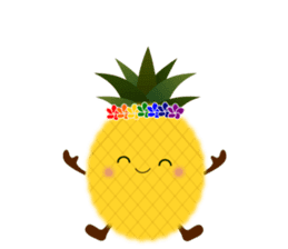 Diet life of Pine-chan sticker #8540355