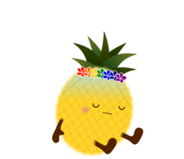 Diet life of Pine-chan sticker #8540357