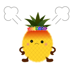 Diet life of Pine-chan sticker #8540358