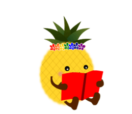 Diet life of Pine-chan sticker #8540362