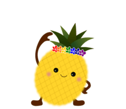 Diet life of Pine-chan sticker #8540364