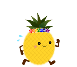 Diet life of Pine-chan sticker #8540367