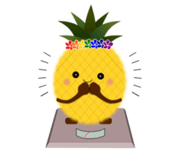 Diet life of Pine-chan sticker #8540370