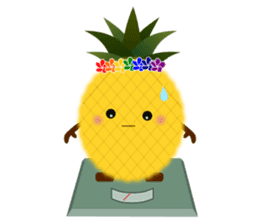 Diet life of Pine-chan sticker #8540371