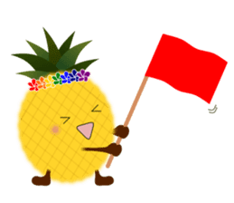 Diet life of Pine-chan sticker #8540375