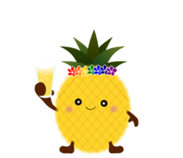 Diet life of Pine-chan sticker #8540385