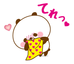 Love Love Panda sticker #8540670
