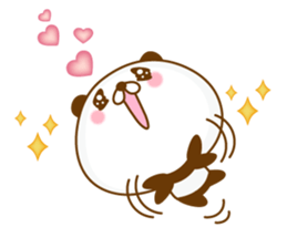 Love Love Panda sticker #8540671