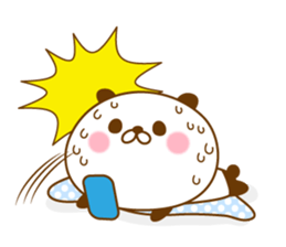 Love Love Panda sticker #8540674