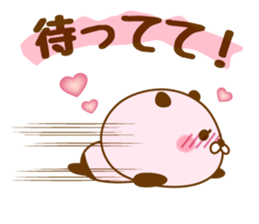 Love Love Panda sticker #8540677