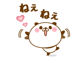 Love Love Panda sticker #8540680