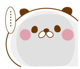 Love Love Panda sticker #8540682