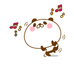 Love Love Panda sticker #8540684