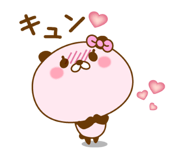 Love Love Panda sticker #8540689