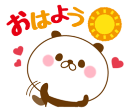 Love Love Panda sticker #8540698
