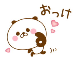 Love Love Panda sticker #8540704