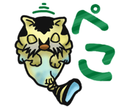 Tiger puffer Mr. balloons mock  2 sticker #8541306