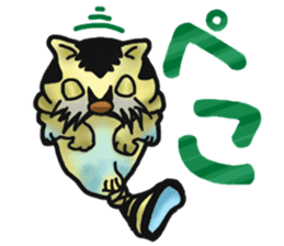 Tiger puffer Mr. balloons mock 2 sticker #8541306