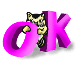 Tiger puffer Mr. balloons mock 2 sticker #8541312