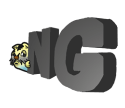 Tiger puffer Mr. balloons mock  2 sticker #8541313