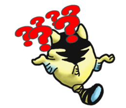 Tiger puffer Mr. balloons mock  2 sticker #8541316