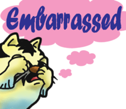 Tiger puffer Mr. balloons mock  2 sticker #8541321