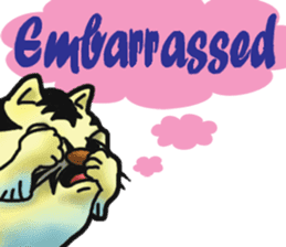 Tiger puffer Mr. balloons mock 2 sticker #8541321