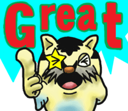 Tiger puffer Mr. balloons mock 2 sticker #8541323