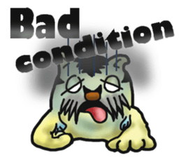 Tiger puffer Mr. balloons mock  2 sticker #8541333