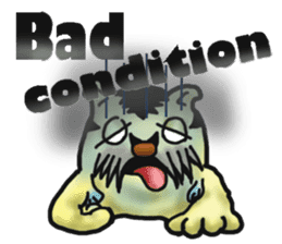 Tiger puffer Mr. balloons mock 2 sticker #8541333