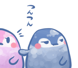 Couple of a penguin for boyfriend sticker #8541856