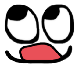 Face (There is no letter)5 woman sticker #8541866