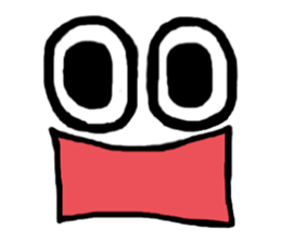 Face (There is no letter)5 woman sticker #8541875