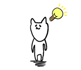 aka crazy cat sticker #8542291