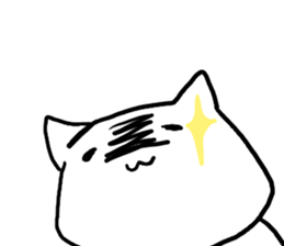 aka crazy cat sticker #8542293