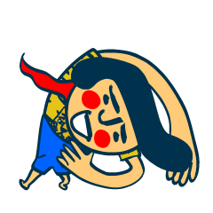 Habit boy stickers No.4 (KANSAI BEN)