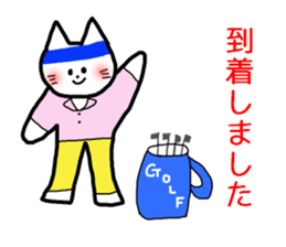 RICOBEL Golf conversation version 2 sticker #8543347