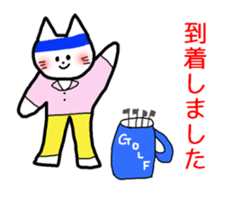 RICOBEL Golf conversation version 2 sticker #8543347