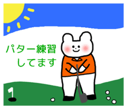 RICOBEL Golf conversation version 2 sticker #8543350