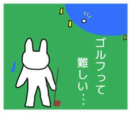 RICOBEL Golf conversation version 2 sticker #8543380