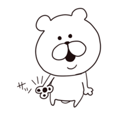 with a bear 2 sticker #8543402